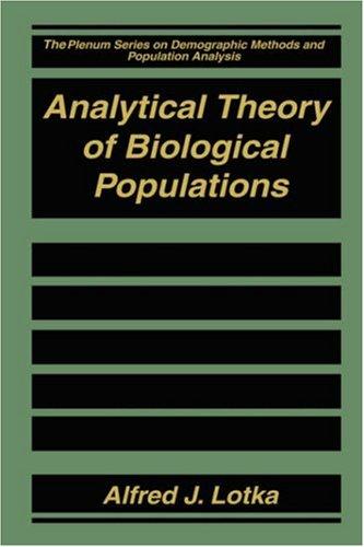 Cover of Analytical Theory of Biological Populations