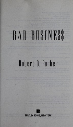 Bad Business cover
