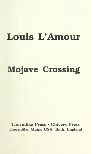 Mojave Crossing cover