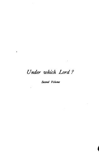 Under Which Lord?