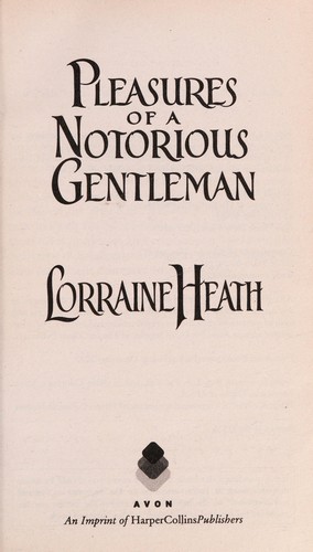Pleasures of a Notorious Gentleman