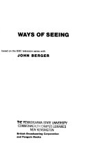 Cover of Ways of Seeing