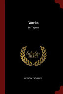 Dr Thorne cover