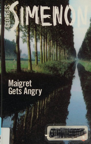 Maigret Gets Angry cover