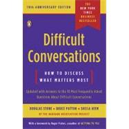 Cover of Difficult Conversations: How to Discuss What Matters Most