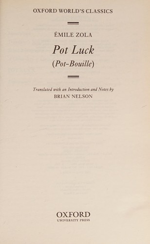 Pot Luck cover