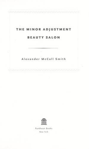 The Minor Adjustment Beauty Salon cover