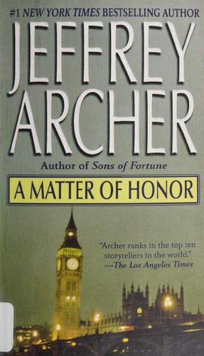 Cover of A Matter of Honor