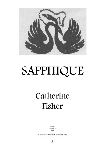 Sapphique cover