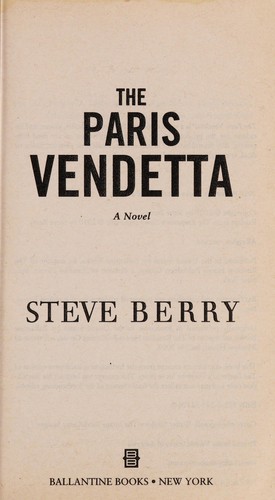 The Paris Vendetta cover