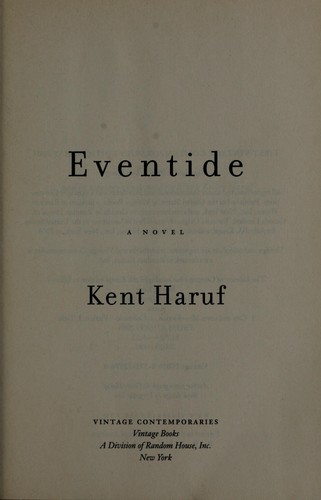 Eventide cover