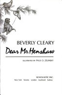 Dear Mr. Henshaw