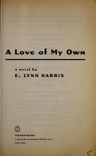 A Love of My Own cover