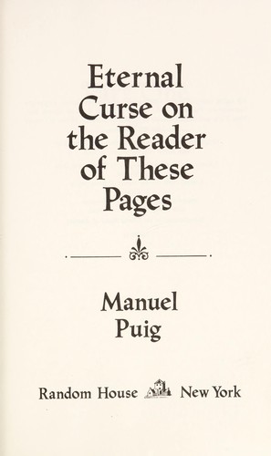 Eternal Curse on the Reader of These Pages