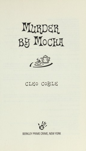 Murder by Mocha cover