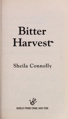 Bitter Harvest cover
