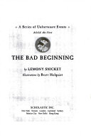 Cover of The Bad Beginning