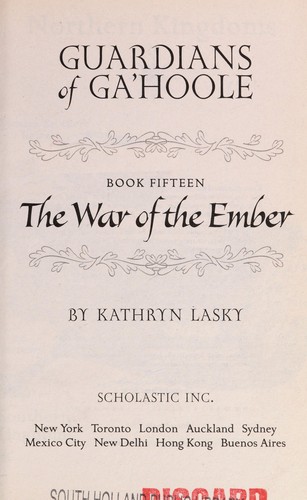 The War of the Ember cover