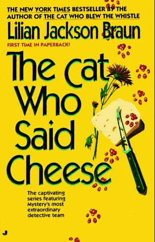 The Cat Who Said Cheese cover