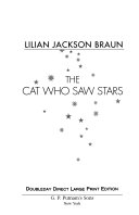 The Cat Who Saw Stars cover