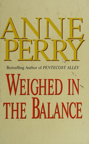 Cover of Weighed in the Balance