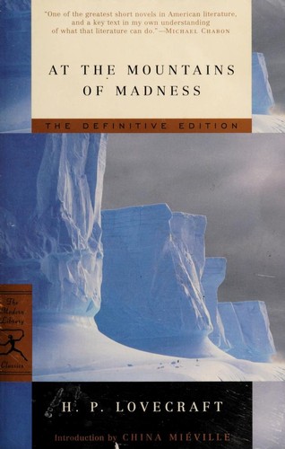 Cover of At the Mountains of Madness