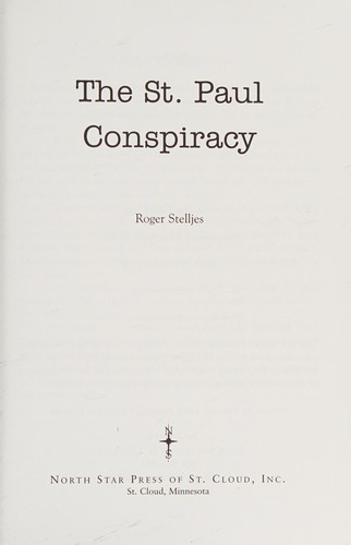 The St. Paul Conspiracy cover