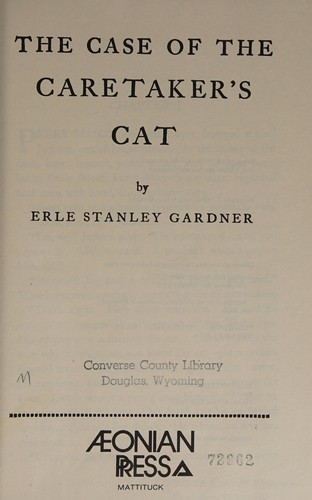 The Case of the Caretaker's Cat cover