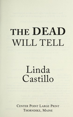 The Dead Will Tell cover