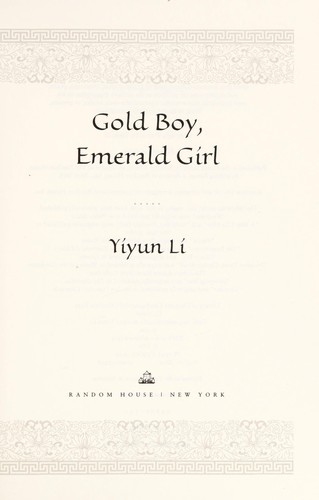 Gold Boy, Emerald Girl
