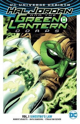 Cover of Hal Jordan and the Green Lantern Corps Vol. 1: Sinestro's Law (Rebirth)