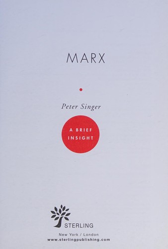 Cover of Marx