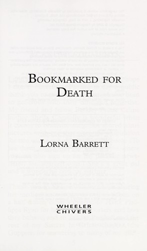 Bookmarked for Death cover