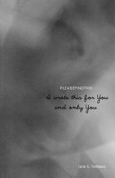 I Wrote This for You and Only You cover