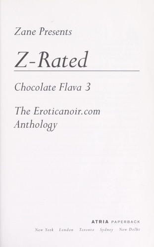 Z-Rated: Chocolate Flava 3 (Zane Presents) cover