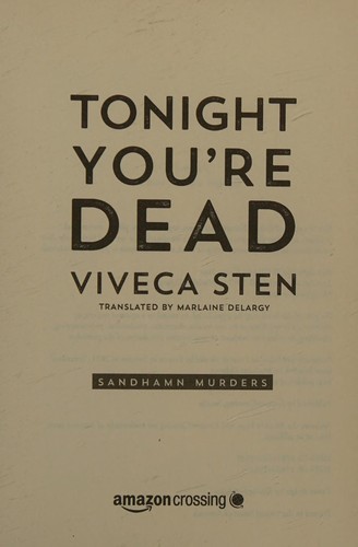 Tonight You're Dead cover