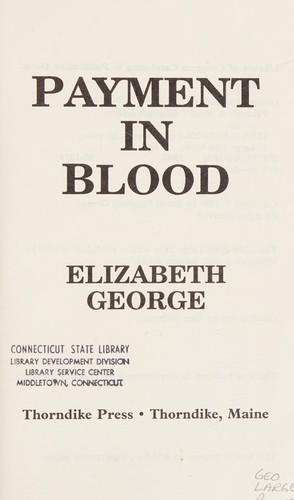 Payment in Blood cover
