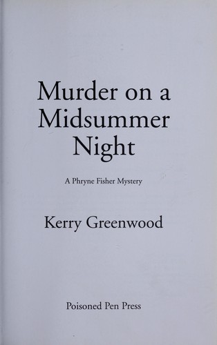 Murder on a Midsummer Night cover