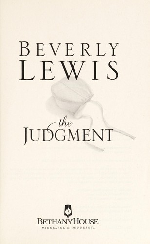 The Judgment cover