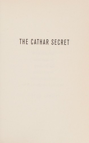The Cathar Secret cover