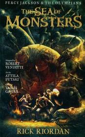 The Sea of Monsters the Graphic Novel cover