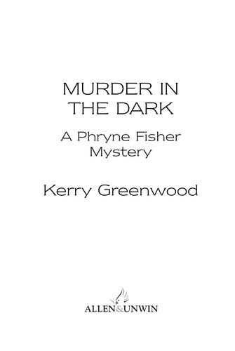 Murder in the Dark cover