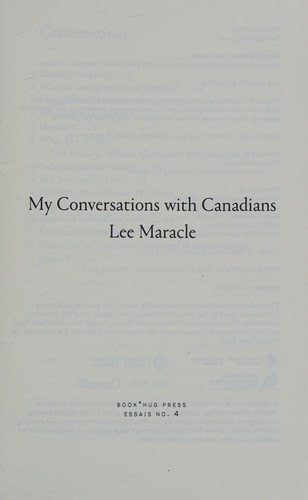 My Conversations with Canadians