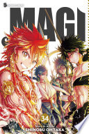 Cover of Magi: The Labyrinth of Magic, Vol. 34